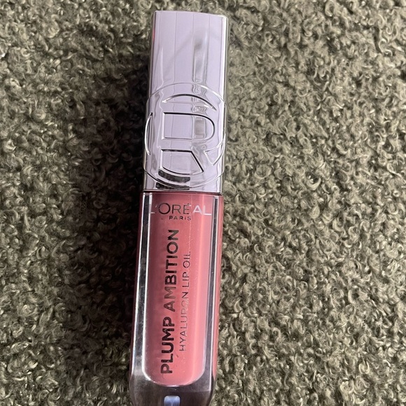 L'Oreal Plump Ambition Lip Oil - Pink - Picture 1 of 3